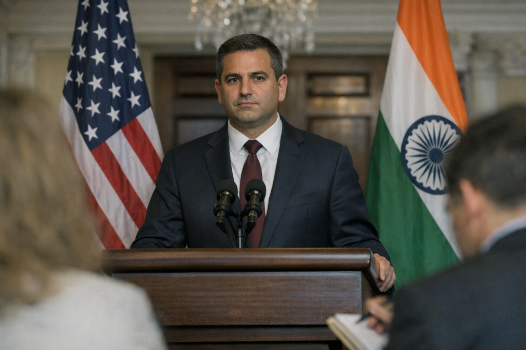 Ambiguous Signals: What Sergio Gor’s Remarks Mean for U.S. Policy in South Asia