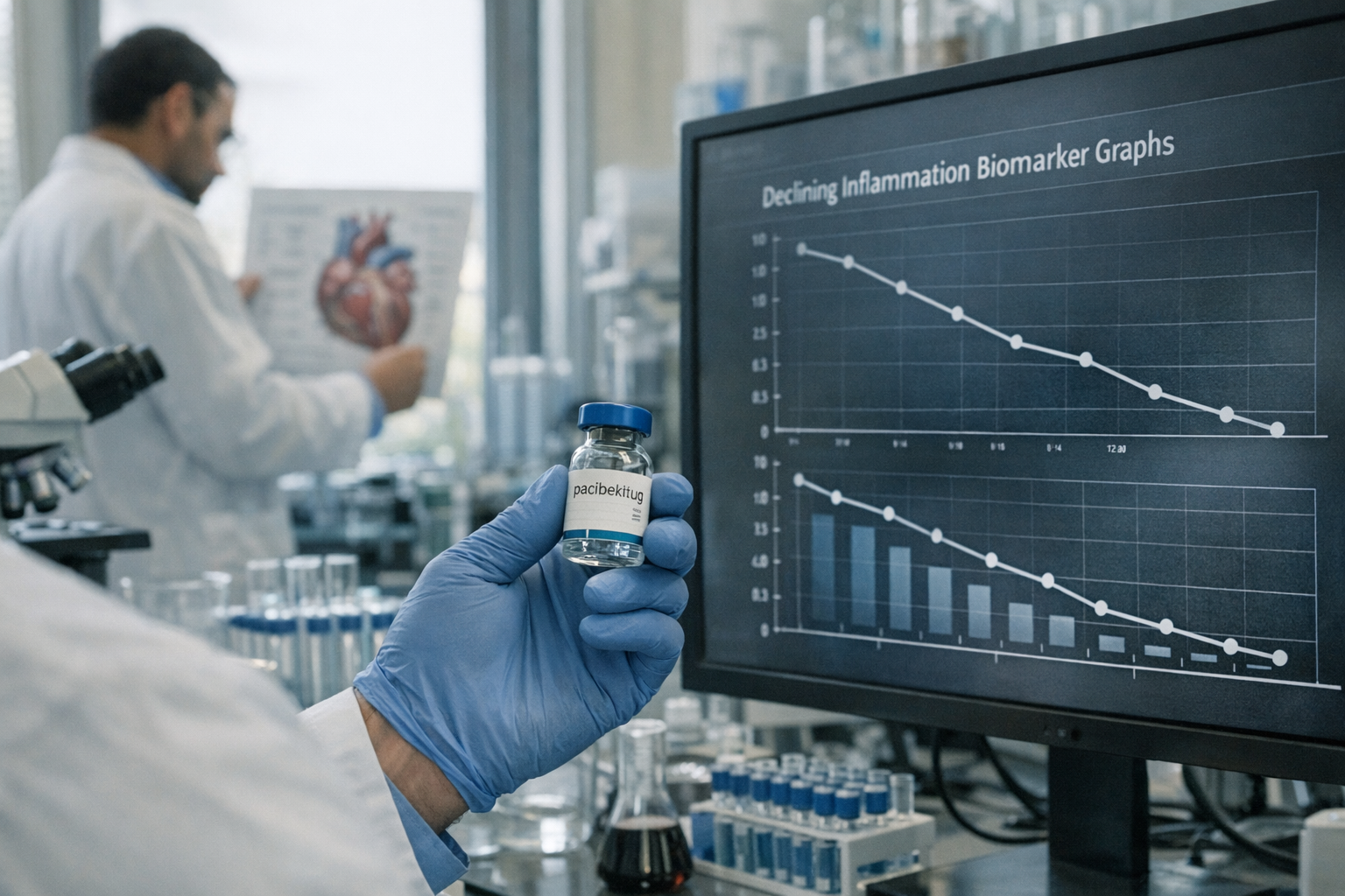 Novartis’ IL‑6 Antibody Lowers Inflammation in Phase 2 Trial, Raising Questions on Heart Benefit