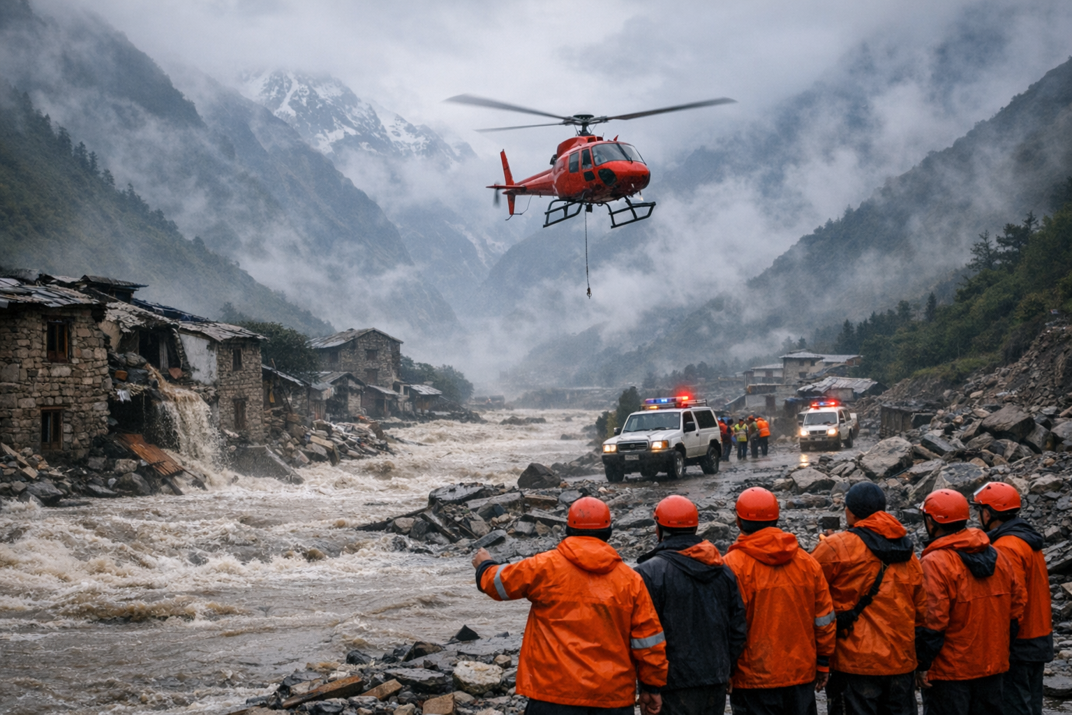 Death Toll Rises After Flash Floods Sweep Nepal and Tibet