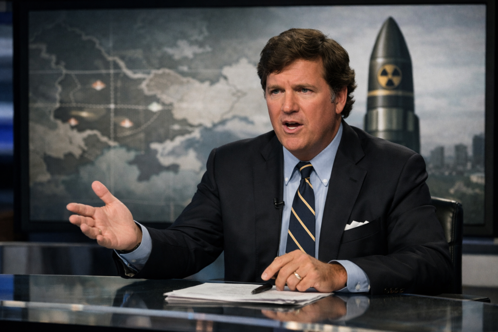 Carlson Says Any President Thinking of First Use of Nuclear Arms Should Be Removed Immediately