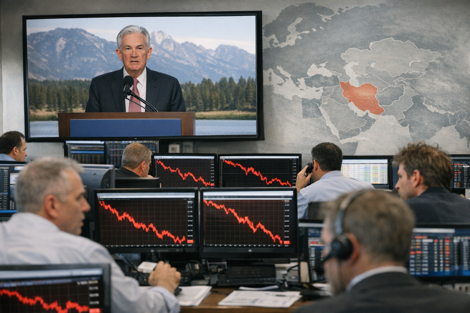 Futures Retreat as Rate-Hike Odds Rise and U.S.-Iran Hostilities Reignite Market Caution