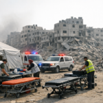 Strike in Gaza Kills Father and Daughter, Hospital Officials Say