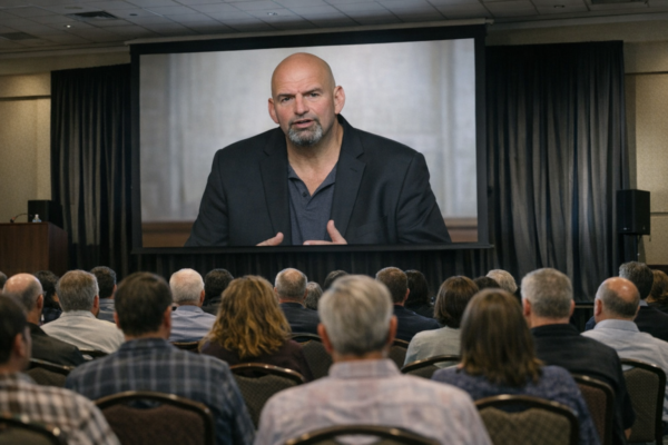 Fetterman’s Surprise Message at GOP Midterm Event Highlights Strain with Democrats