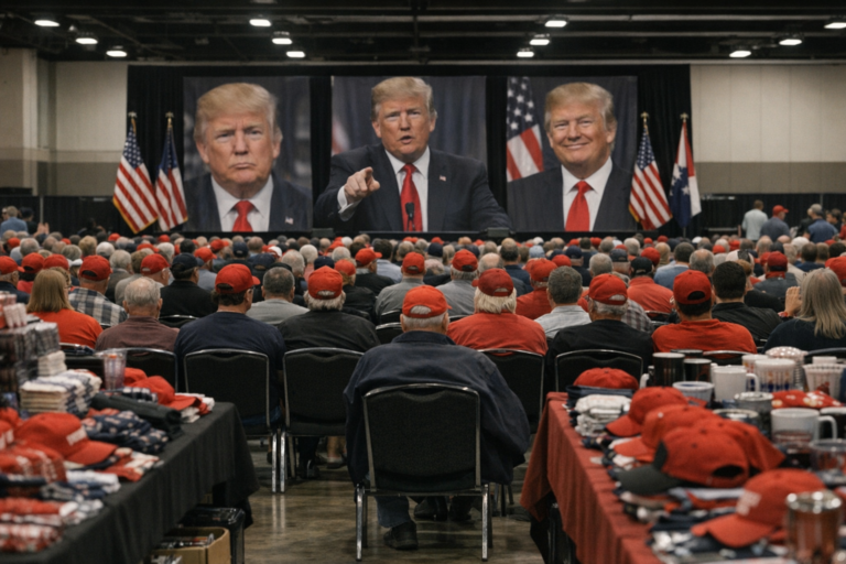 RNC’s First Midterm Convention in Dallas Dominated by Trump Imagery