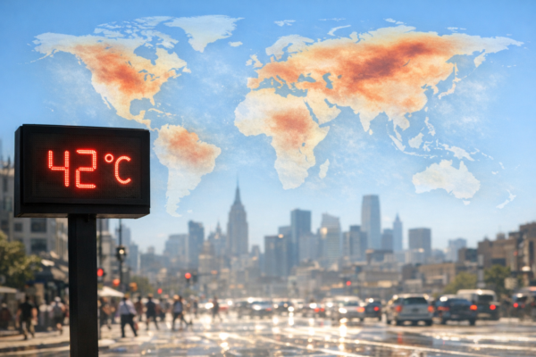 August Sets New Global Heat Benchmark as U.S. Summer Breaks Records
