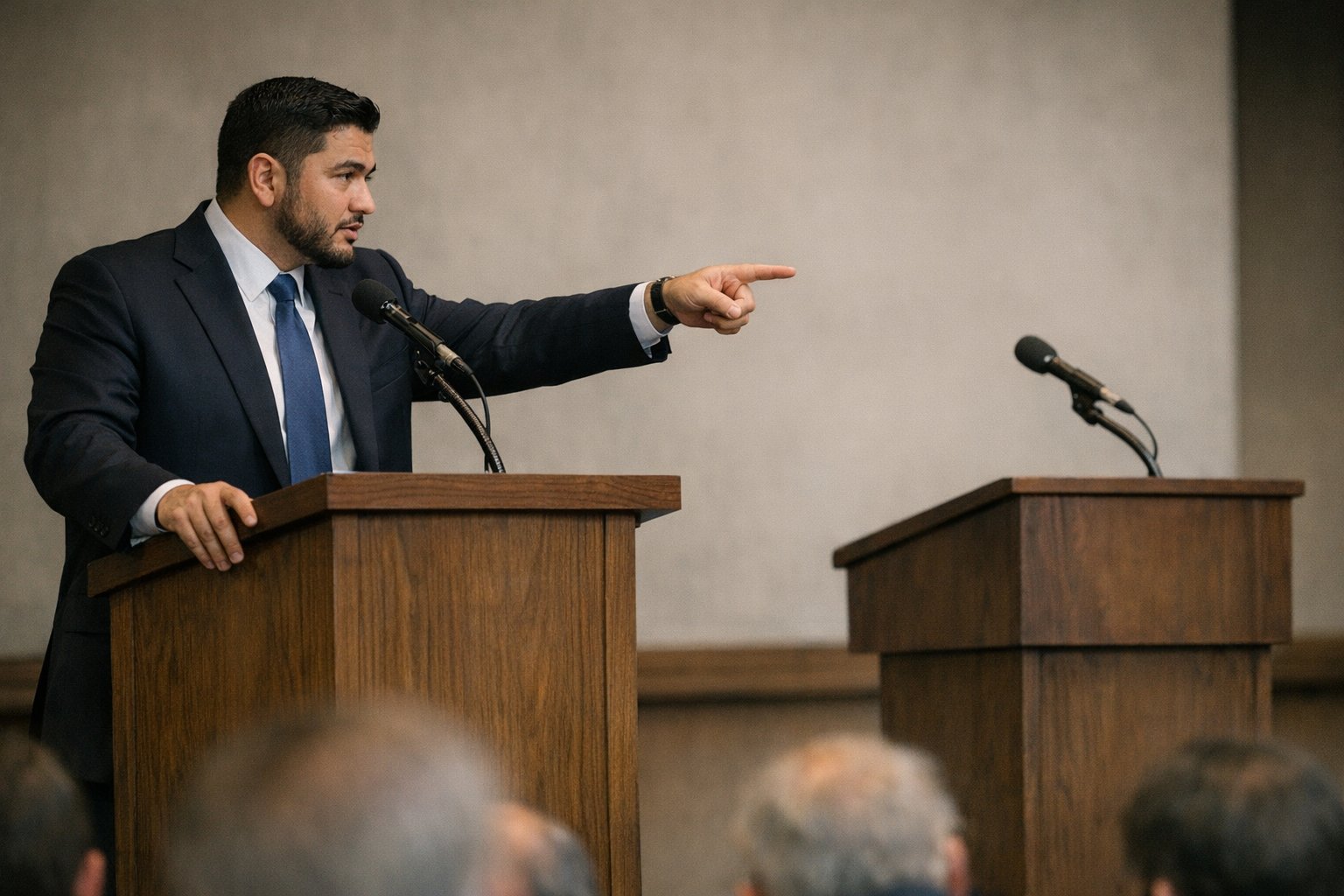 Sayed Criticizes Rogers for Skipping Michigan Senate Debate, Calls Absence a Missed Moment for Voters