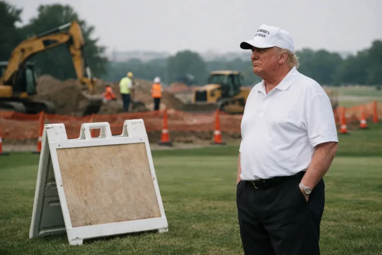 Trump Advances Plan to Close and Renovate D.C. Public Course Amid Legal Fight