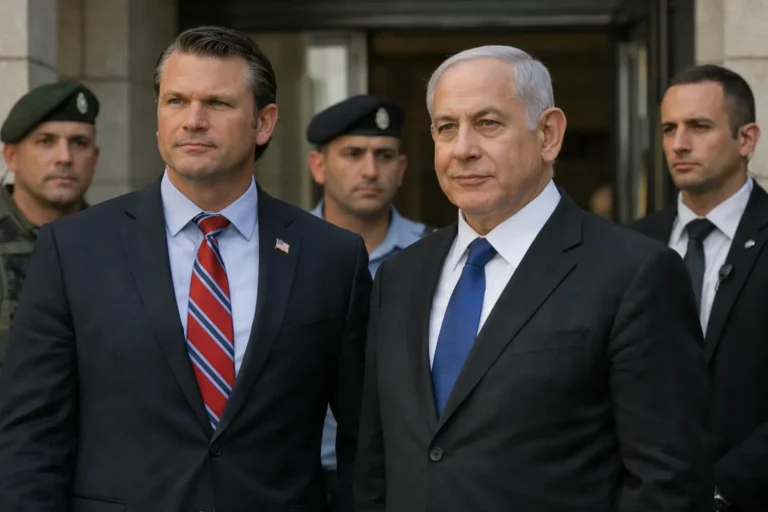 Unannounced Visit: US Defense Secretary Meets Netanyahu in Israel
