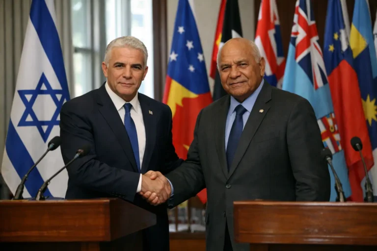 Israel Gains Partner Status with Pacific Islands Forum, Foreign Minister Announces