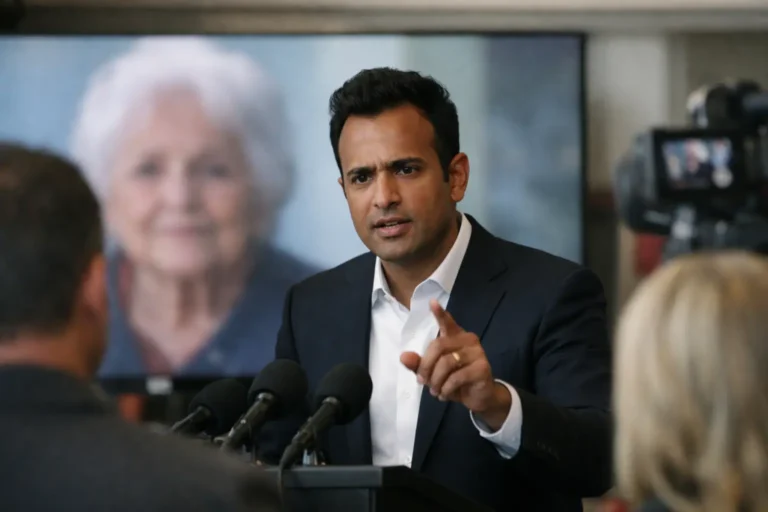 Ramaswamy Admits Campaign Produced Attack Ad Featuring Opponent’s Mother