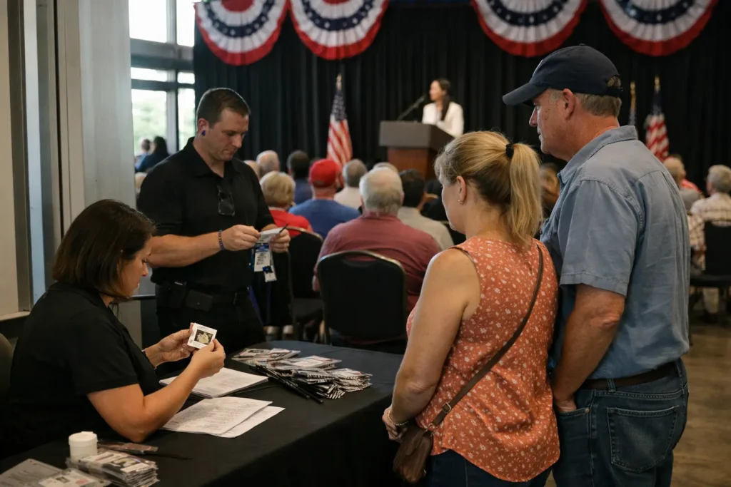 Access Dispute at Florida GOP Rally Puts Focus on Party Event Control