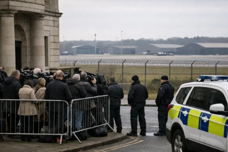 Two Men Charged in Britain Over RAF Fairford Case Linked to Iran
