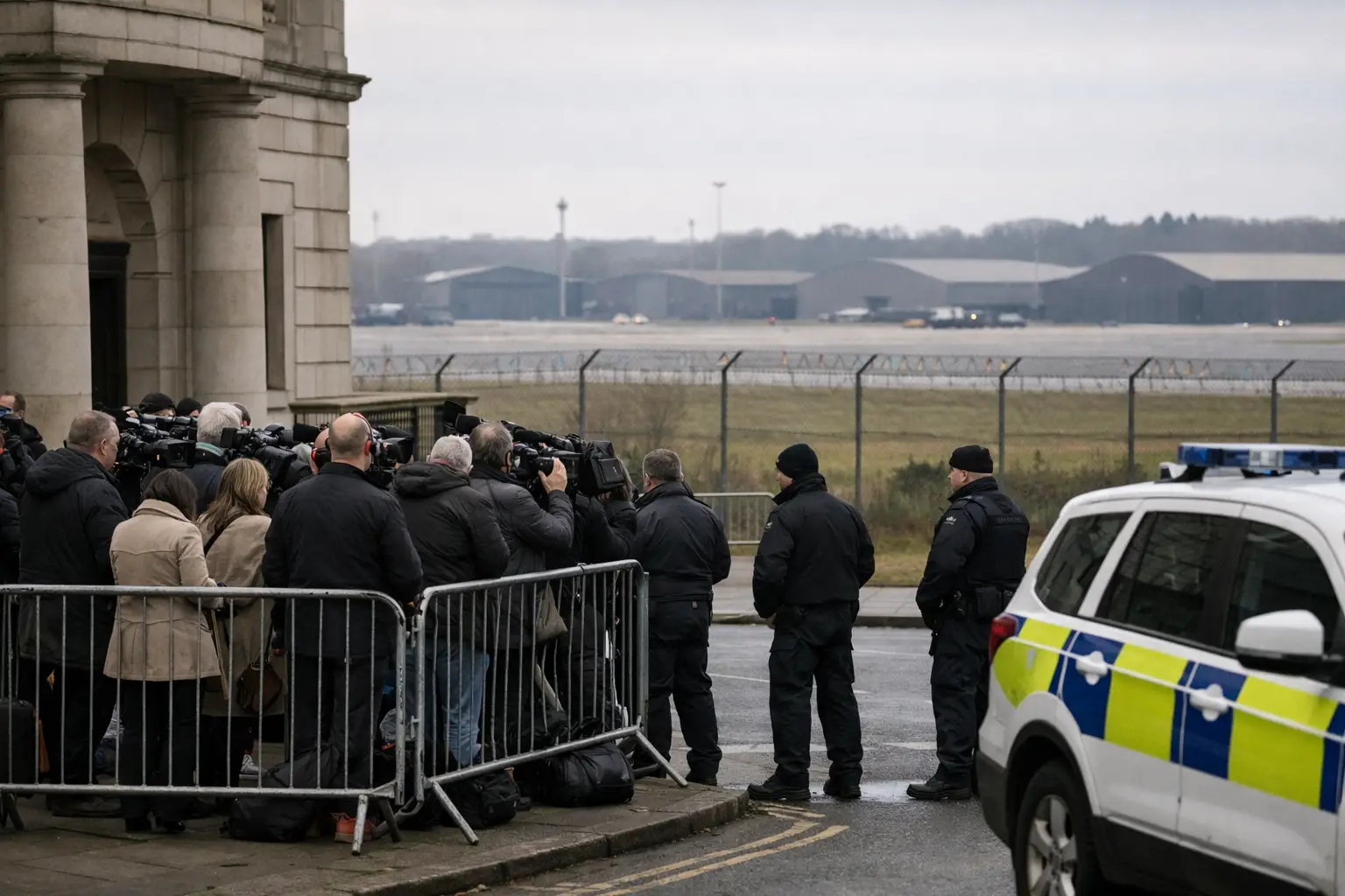 Two Men Charged in Britain Over RAF Fairford Case Linked to Iran