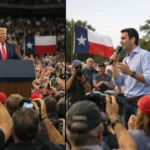 Trump and Talarico sharpen rival messages in Texas rallies
