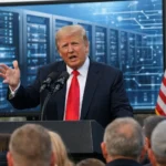 Trump Champions Data Centers in Ohio as Senate Contest Tightens