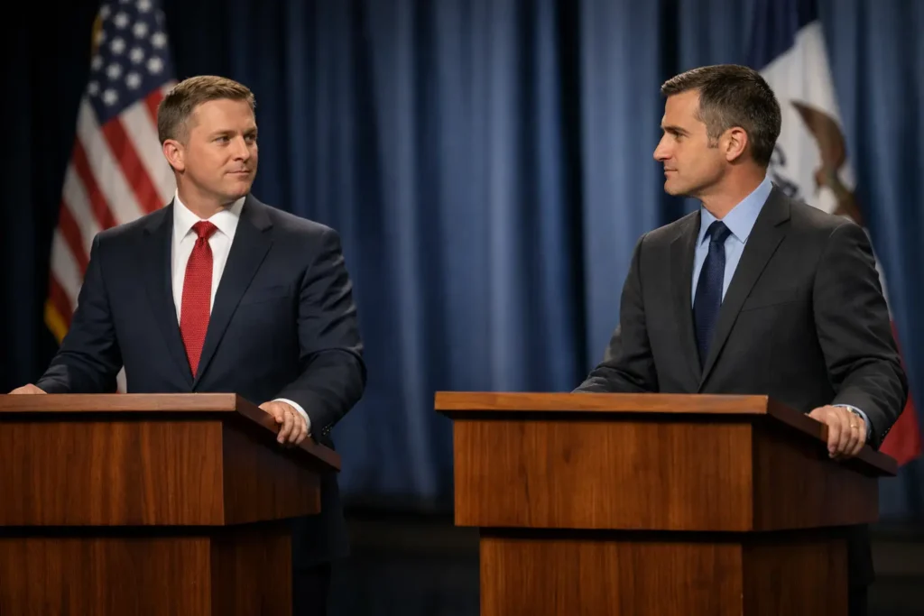 Contentious Iowa Governor Debate Highlights Key Fault Lines