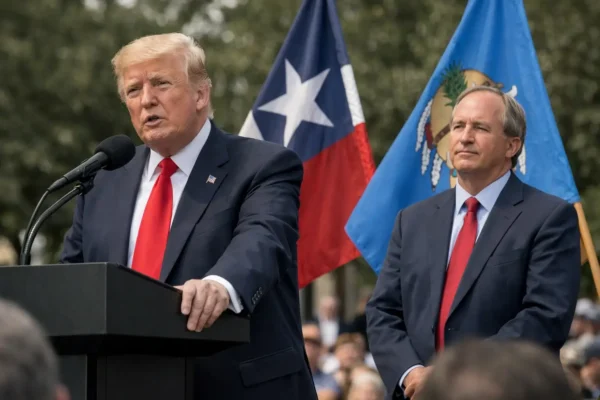 Trump’s Candid Remark About Paxton Draws Attention in Texas and Oklahoma