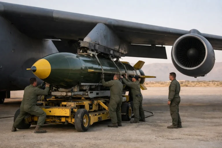 U.S. Contingency Plans Consider ‘MOAB’ Strike on Iranian Sites