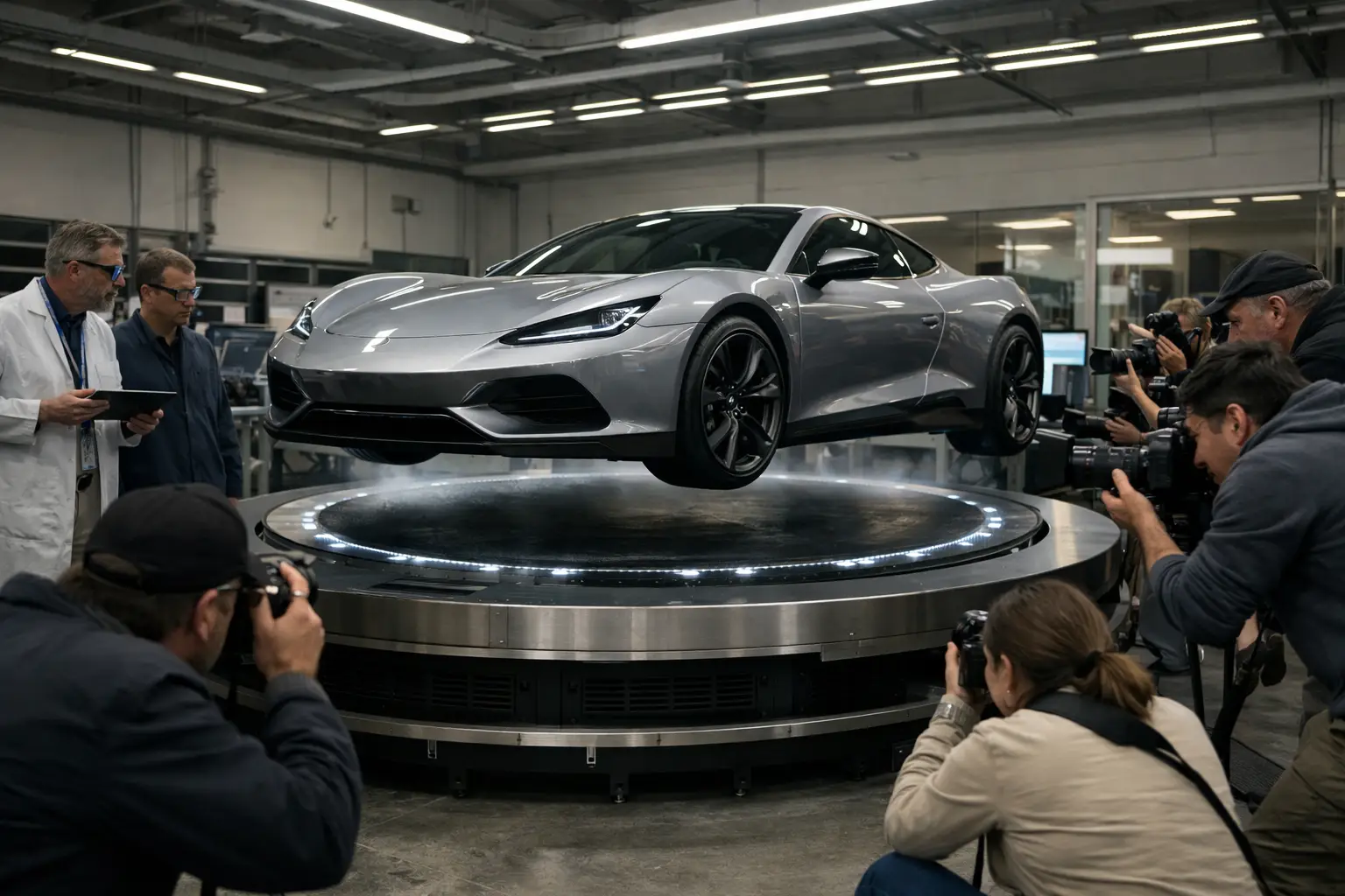 Tesla’s Levitating Roadster: A Spectacular Showcase That Leaves Commercial Questions Open