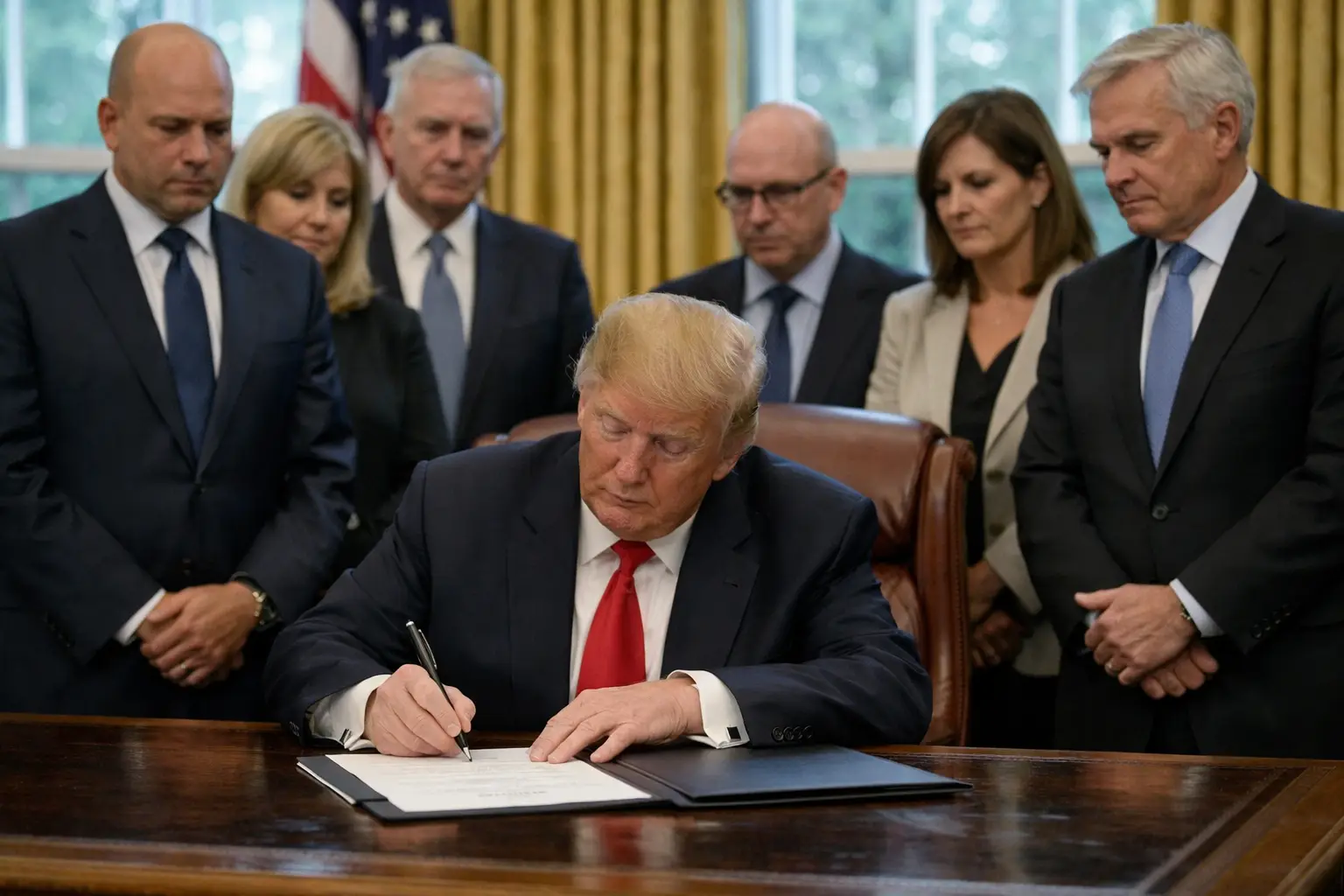 Trump Signs Order to Waive Newly Enacted Russia Sanctions, Delaying Enforcement