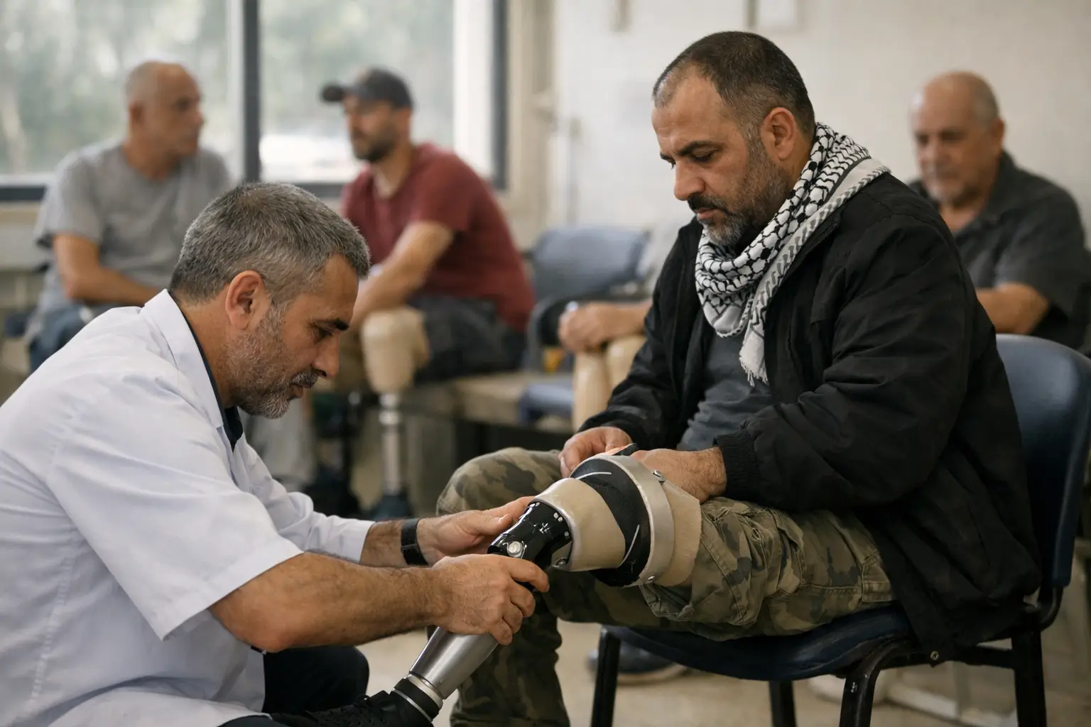 Gaza teen among hundreds receiving prosthetic care in Jordan and Gaza